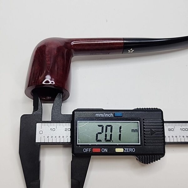 City De Luxe 9260 Smooth Dublin Briar Tobacco Pipe, Unsmoked, Box [SOLD OUT] - Image 13