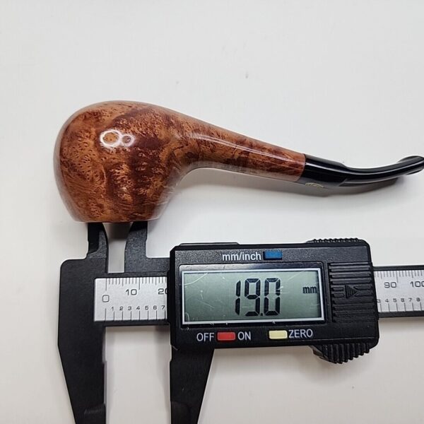 GBD Century 1960 Smooth Bent Brandy Briar Tobacco Pipe, Unsmoked, Box [SOLD OUT] - Image 11