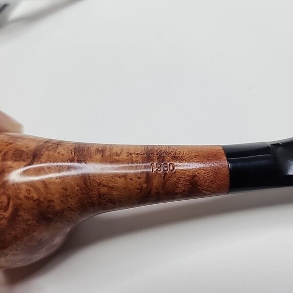 GBD Century 1960 Smooth Bent Brandy Briar Tobacco Pipe, Unsmoked, Box [SOLD OUT] - Image 7
