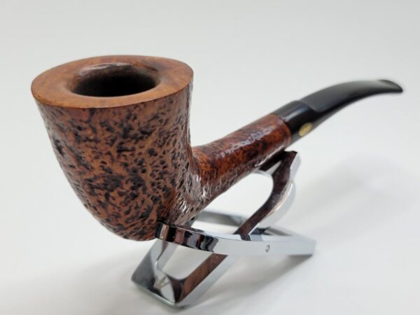 GBD Collector Granitan 9613 Rusticated Dublin Estate Briar Tobacco Pipe, London [SOLD OUT] - Image 7