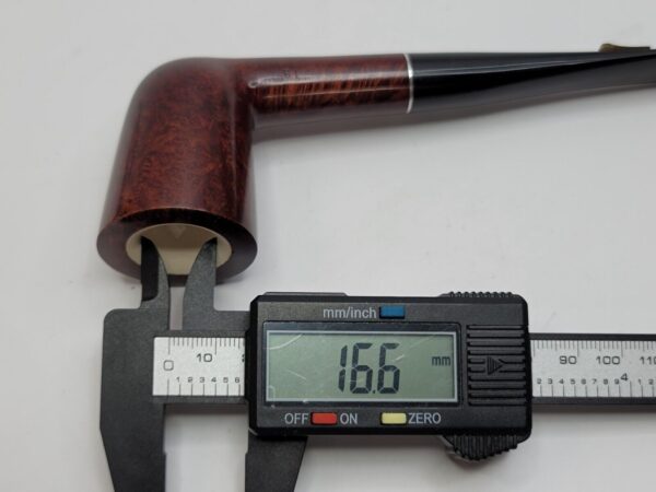 Kaywoodie Flame Grain Meerschaum Lined 13 Dublin Briar Tobacco Pipe, Unsmoked [SOLD OUT] - Image 15