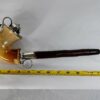 Large 1800s Ornate Antique Belgium Meerschaum Tobacco Pipe, w/ Cherry Wood Stem [SOLD OUT] - Image 11
