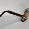 Large 1800s Ornate Antique Belgium Meerschaum Tobacco Pipe, w/ Cherry Wood Stem [SOLD OUT] - Image 3