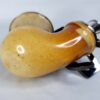 Large 1800s Ornate Antique Belgium Meerschaum Tobacco Pipe, w/ Cherry Wood Stem [SOLD OUT] - Image 9