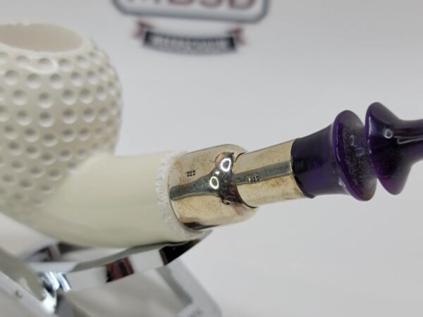 Large MBSD Meerschaum Block Meerschaum Golf Ball Spigot Tobacco Pipe, Case [SOLD OUT] - Image 11