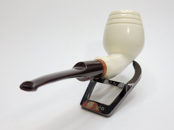 MBSD Meerschaum Deluxe Devil Anse Block Meerschaum Tobacco Pipe, 9mm Filter [SOLD OUT] - Image 11