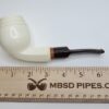 MBSD Meerschaum Deluxe Devil Anse Block Meerschaum Tobacco Pipe, 9mm Filter [SOLD OUT] - Image 13