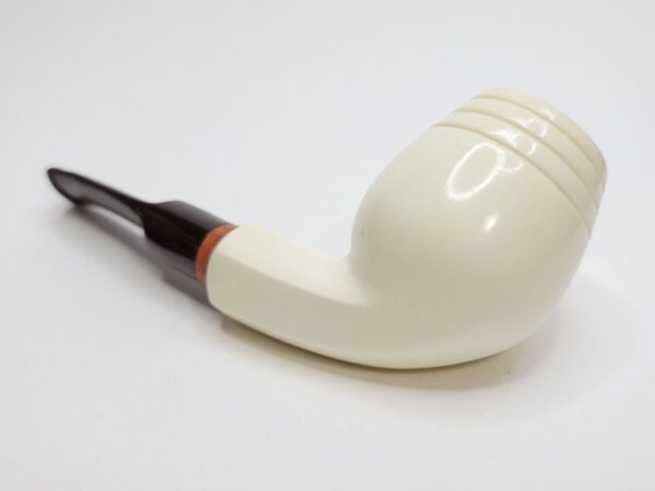 MBSD Meerschaum Deluxe Devil Anse Block Meerschaum Tobacco Pipe, 9mm Filter [SOLD OUT] - Image 14