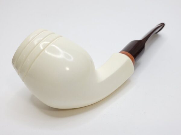 MBSD Meerschaum Deluxe Devil Anse Block Meerschaum Tobacco Pipe, 9mm Filter [SOLD OUT] - Image 15