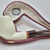 MBSD Meerschaum Deluxe Devil Anse Block Meerschaum Tobacco Pipe, 9mm Filter [SOLD OUT] - Image 4