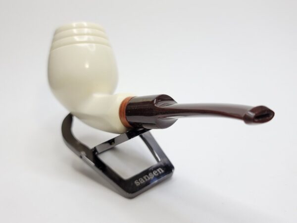 MBSD Meerschaum Deluxe Devil Anse Block Meerschaum Tobacco Pipe, 9mm Filter [SOLD OUT] - Image 10