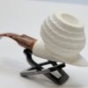 MBSD Meerschaum Deluxe Rusticated Block Meerschaum Tobacco Pipe, 9mm Filter [SOLD OUT] - Image 12