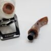 MBSD Meerschaum Deluxe Rusticated Block Meerschaum Tobacco Pipe, 9mm Filter [SOLD OUT] - Image 17
