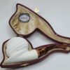 MBSD Meerschaum Deluxe Rusticated Block Meerschaum Tobacco Pipe, 9mm Filter [SOLD OUT] - Image 8