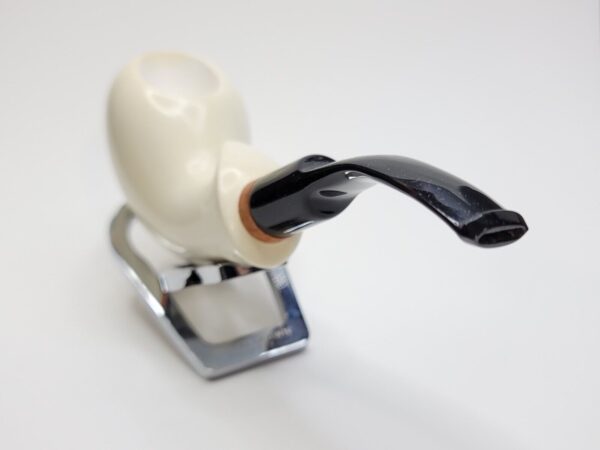 MBSD Meerschaum Freehand Block Meerschaum Tobacco Pipe, 9mm, Fitted Case [SOLD OUT] - Image 11