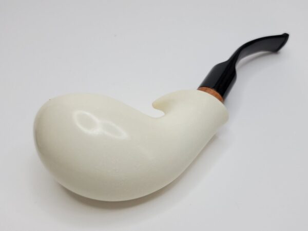 MBSD Meerschaum Freehand Block Meerschaum Tobacco Pipe, 9mm, Fitted Case [SOLD OUT] - Image 12