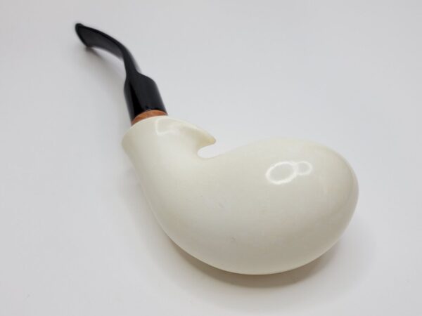 MBSD Meerschaum Freehand Block Meerschaum Tobacco Pipe, 9mm, Fitted Case [SOLD OUT] - Image 19