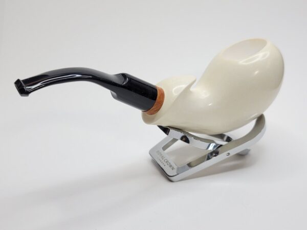 MBSD Meerschaum Freehand Block Meerschaum Tobacco Pipe, 9mm, Fitted Case [SOLD OUT] - Image 9