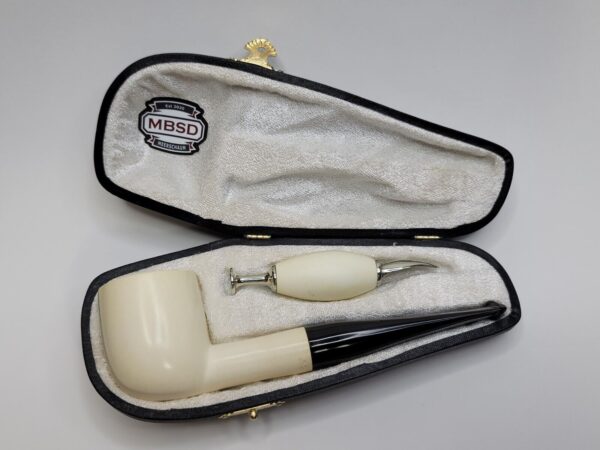 MBSD Meerschaum Masters Sadik Yanik Pot Block Meerschaum Tobacco Pipe, 9mm, Case [SOLD OUT] - Image 7