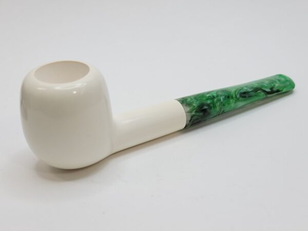 MBSD Meerschaum St Patrick's Day Block Meerschaum Tobacco Pipe, Fitted Case [SOLD OUT] - Image 11
