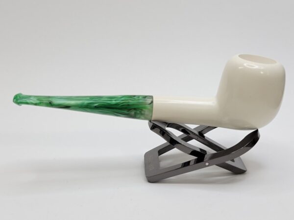 MBSD Meerschaum St Patrick's Day Block Meerschaum Tobacco Pipe, Fitted Case [SOLD OUT] - Image 13