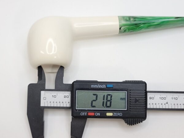 MBSD Meerschaum St Patrick's Day Block Meerschaum Tobacco Pipe, Fitted Case [SOLD OUT] - Image 16