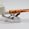MBSD Meerschaum Straight Billiard Block Meerschaum Tobacco Smoking Pipe, Fitted [SOLD OUT] - Image 12