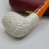MBSD Meerschaum Straight Billiard Block Meerschaum Tobacco Smoking Pipe, Fitted [SOLD OUT] - Image 7