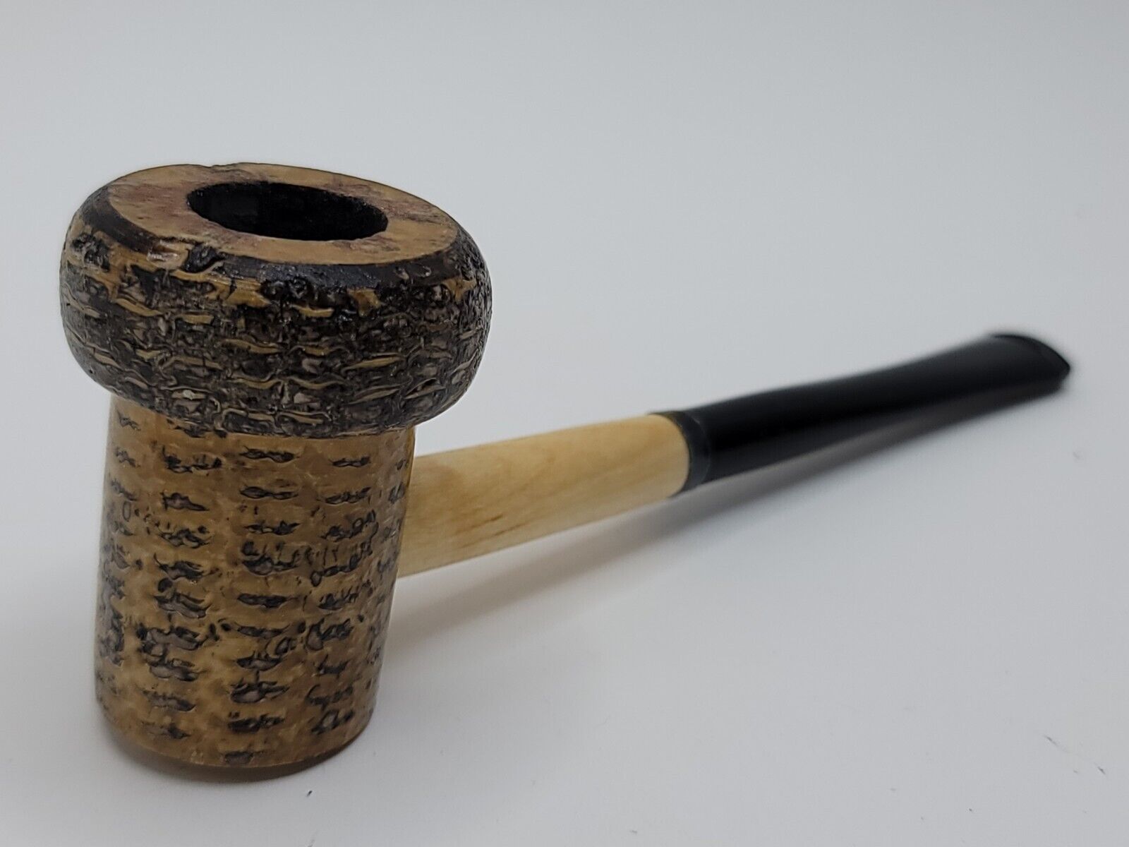 Missouri Meerschaum Patriot Straight Corn Cob Tobacco Smoking Pipe, 6mm Filter - Image 3