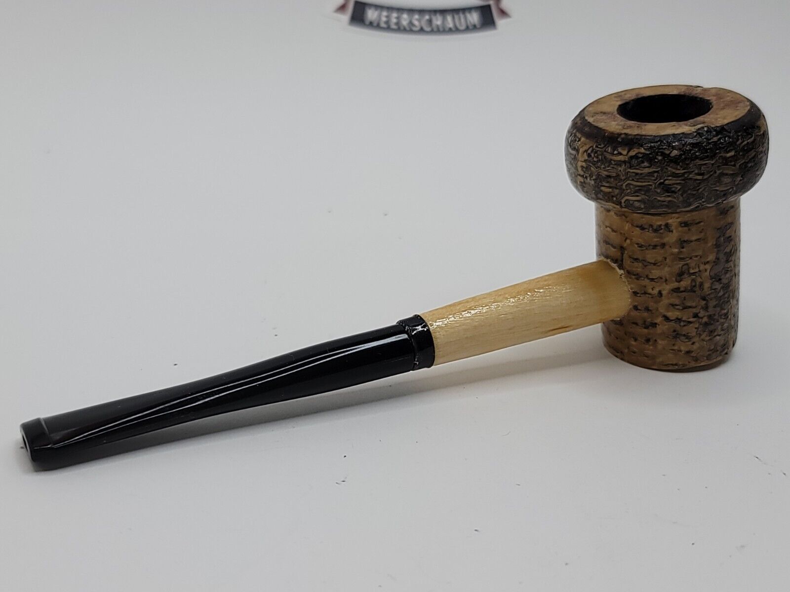 Missouri Meerschaum Patriot Straight Corn Cob Tobacco Smoking Pipe, 6mm Filter - Image 5