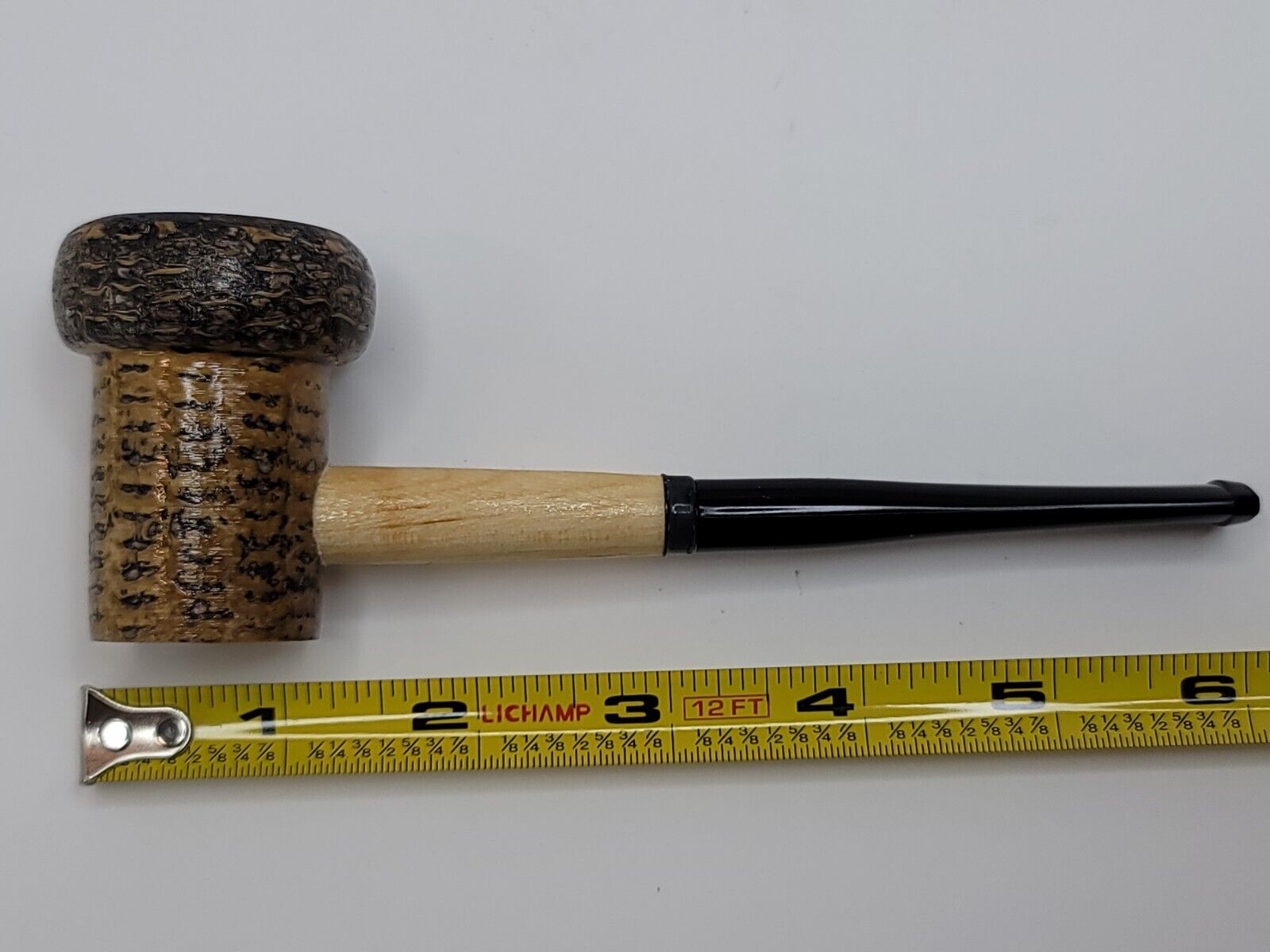 Missouri Meerschaum Patriot Straight Corn Cob Tobacco Smoking Pipe, 6mm Filter - Image 9