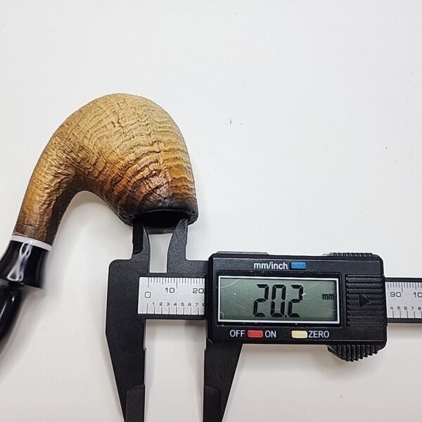 Nording Nord-Coat 206 Bent Brandy Briar Tobacco Pipe, Unsmoked, Denmark [SOLD OUT] - Image 11