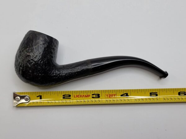 Parker Super Bark 47 Bent Billiard Estate Briar Tobacco Smoking Pipe, London [SOLD OUT] - Image 16