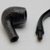 Parker Super Bark 47 Bent Billiard Estate Briar Tobacco Smoking Pipe, London [SOLD OUT] - Image 18