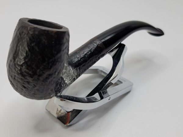 Parker Super Bark 47 Bent Billiard Estate Briar Tobacco Smoking Pipe, London [SOLD OUT] - Image 3