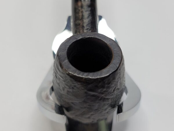 Parker Super Bark 47 Bent Billiard Estate Briar Tobacco Smoking Pipe, London [SOLD OUT] - Image 4