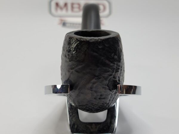 Parker Super Bark 47 Bent Billiard Estate Briar Tobacco Smoking Pipe, London [SOLD OUT] - Image 5