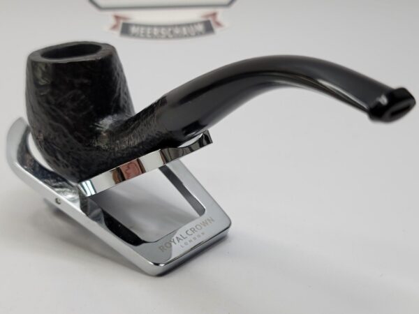 Parker Super Bark 47 Bent Billiard Estate Briar Tobacco Smoking Pipe, London [SOLD OUT] - Image 10