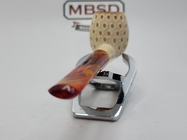 Paykoc Block Meerschaum Estate Tobacco Smoking Pipe, Fitted Case, Apple [SOLD OUT] - Image 11