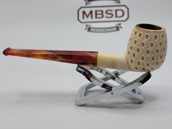 Paykoc Block Meerschaum Estate Tobacco Smoking Pipe, Fitted Case, Apple [SOLD OUT] - Image 10