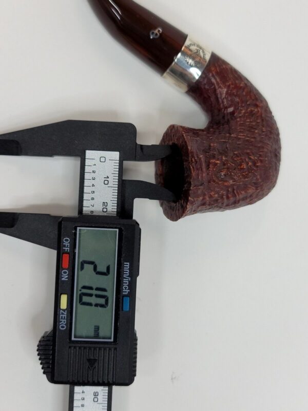Peterson Irish Harp Sandblasted 05 Fishtail Calabash Bell Briar Tobacco Pipe [SOLD OUT] - Image 11