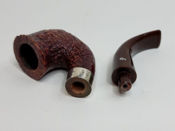 Peterson Irish Harp Sandblasted 05 Fishtail Calabash Bell Briar Tobacco Pipe [SOLD OUT] - Image 12