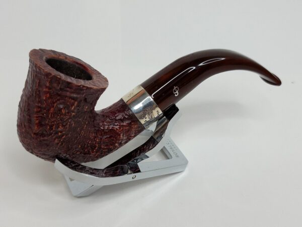 Peterson Irish Harp Sandblasted 05 Fishtail Calabash Bell Briar Tobacco Pipe [SOLD OUT] - Image 5