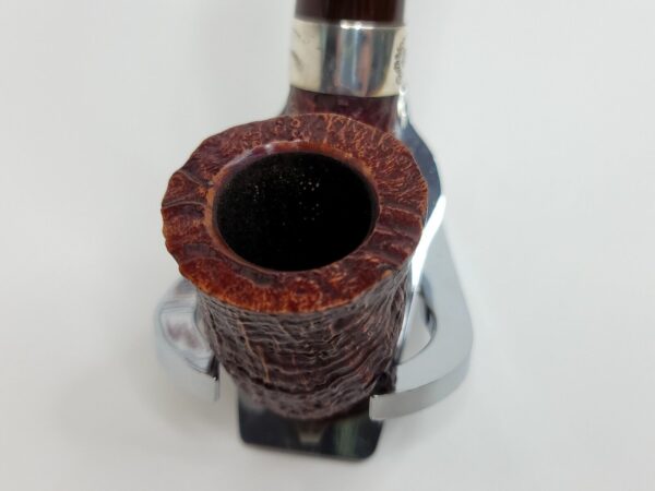 Peterson Irish Harp Sandblasted 05 Fishtail Calabash Bell Briar Tobacco Pipe [SOLD OUT] - Image 6