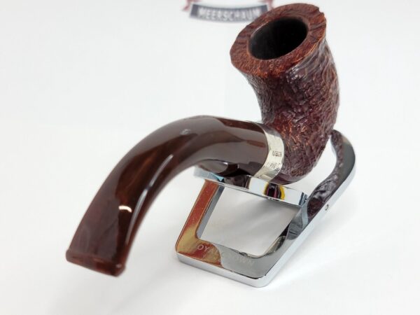 Peterson Irish Harp Sandblasted 05 Fishtail Calabash Bell Briar Tobacco Pipe [SOLD OUT] - Image 8