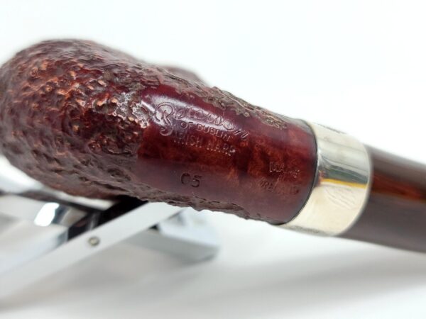 Peterson Irish Harp Sandblasted 05 Fishtail Calabash Bell Briar Tobacco Pipe [SOLD OUT] - Image 9