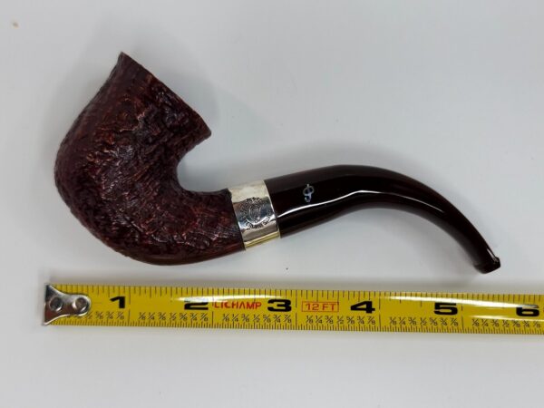 Peterson Irish Harp Sandblasted 05 Fishtail Calabash Bell Briar Tobacco Pipe [SOLD OUT] - Image 10