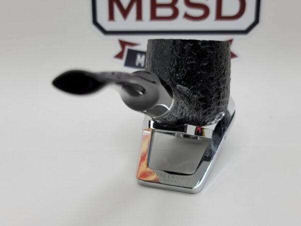 Rossi By Savinelli Lucca 8121 EX Rusticated Pot Briar Tobacco Pipe, Italy [SOLD OUT] - Image 11