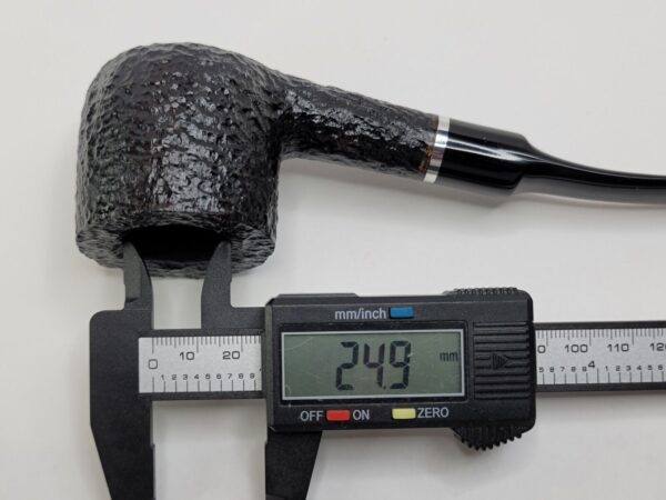 Rossi By Savinelli Lucca 8121 EX Rusticated Pot Briar Tobacco Pipe, Italy [SOLD OUT] - Image 17