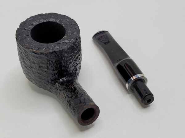 Rossi By Savinelli Lucca 8121 EX Rusticated Pot Briar Tobacco Pipe, Italy [SOLD OUT] - Image 18
